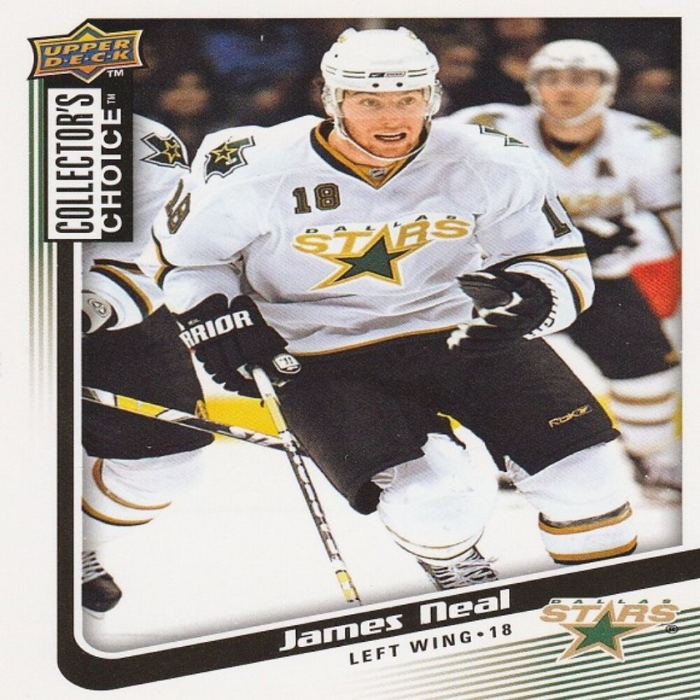 James Neal - 2009/2010 Upper Deck Collector's Choice Hockey Card